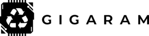 Czarne logo GIGARAM
