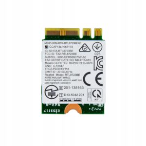 Karta WiFi Realtek RTL8723BE Lenovo G50-30 G50-45 G50-70 G50-80 Z50-70