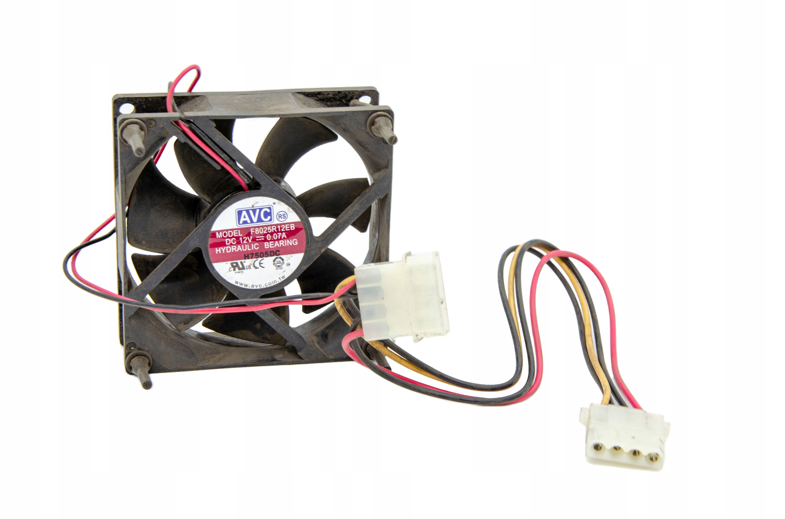 Wentylator AVC F8025R12EB 12 V 0.07 A Molex