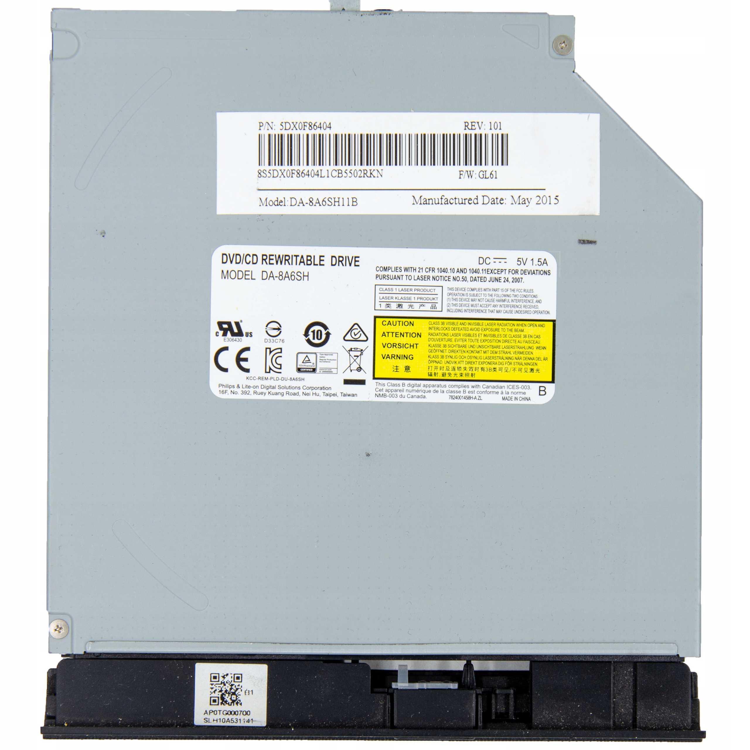 Nagrywarka DVD Philips DA-8A6SH Lenovo G50-80 - obrazek 2