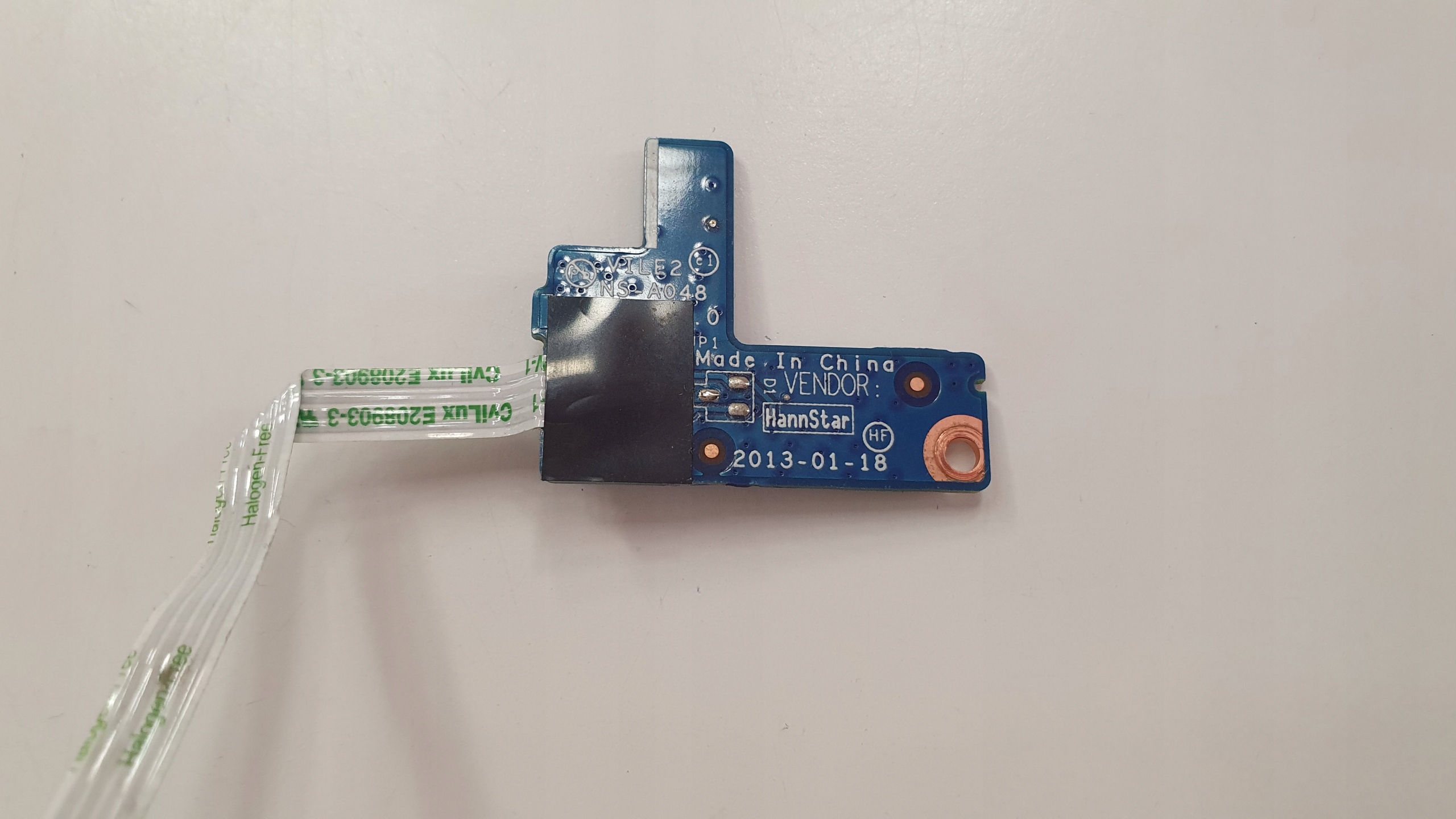 Moduł włącznik przycisk zasilania Lenovo E540