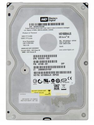 Dysk twardy Western Digital WD1600AAJS | 60PSA0 | 160GB SATA 3,5"