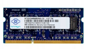 Pamięć RAM DDR3 NANYA NT2GC64B88B0NS-CG 2 GB 1333 MHz