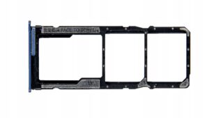 Oryginalny Uchwyt Karty SIM Xiaomi Redmi Note 9 Niebieski