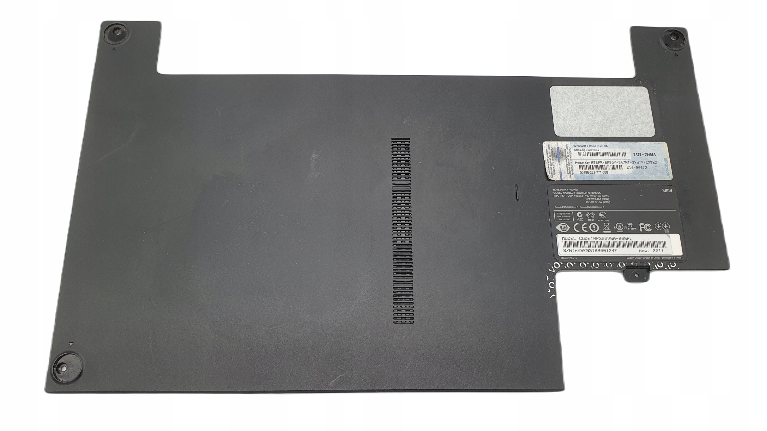 Zaślepka Samsung NP300V5A NP300 NP305