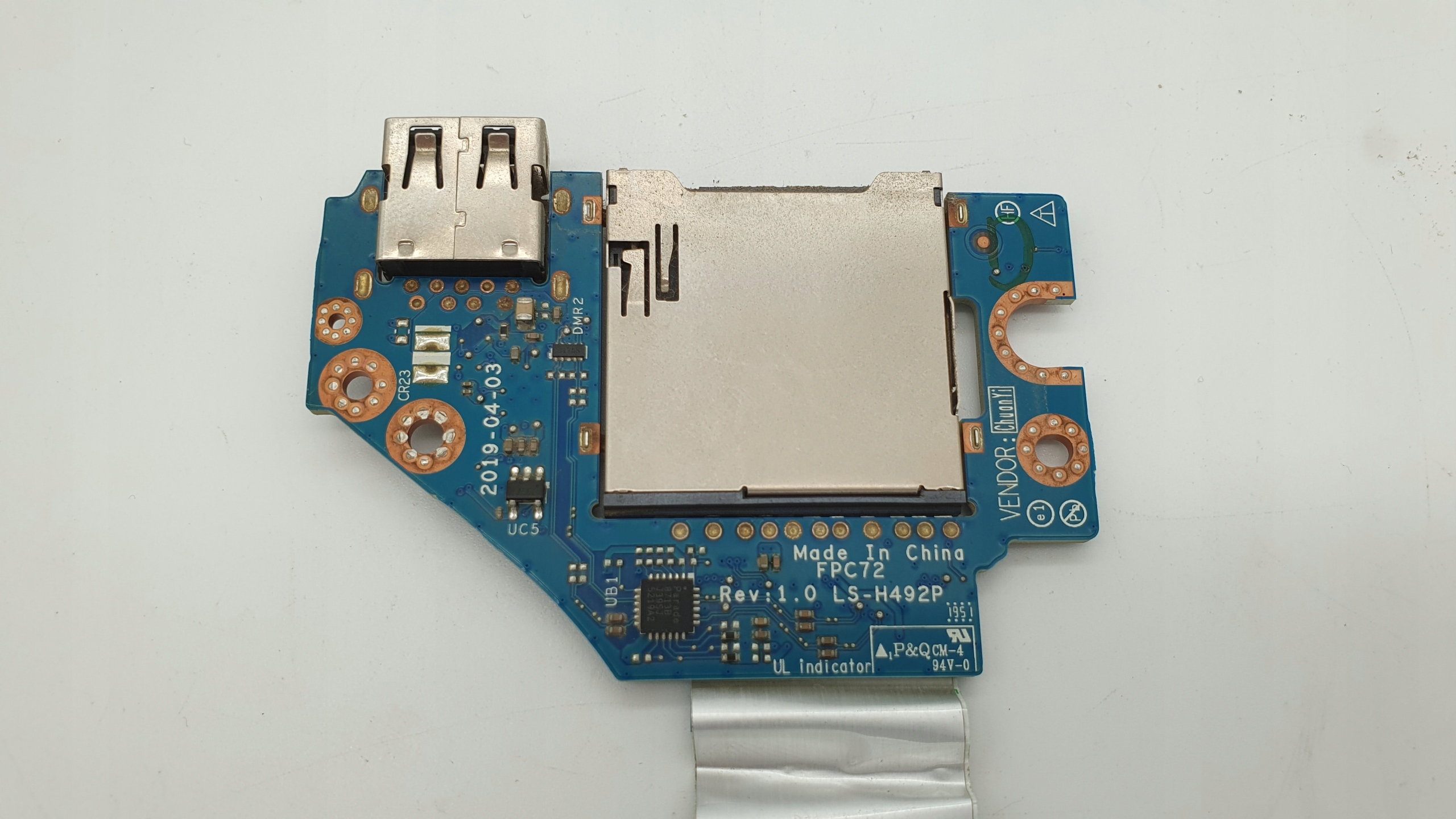 Moduł USB SD HP Omen 17-CB 17 - obrazek 2