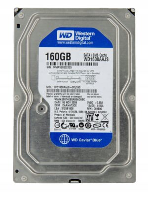 Dysk Twardy Western Digital 160 GB SATA II 3,5" 7200 WD1600AAJS