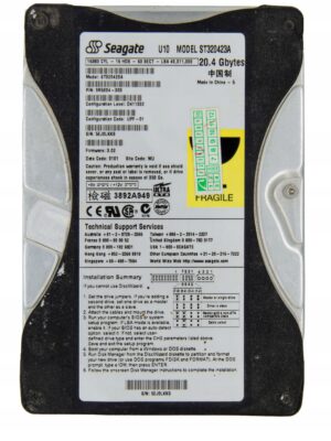 Dysk twardy Seagate ST320423A 20,40 GB 3,5" IDE