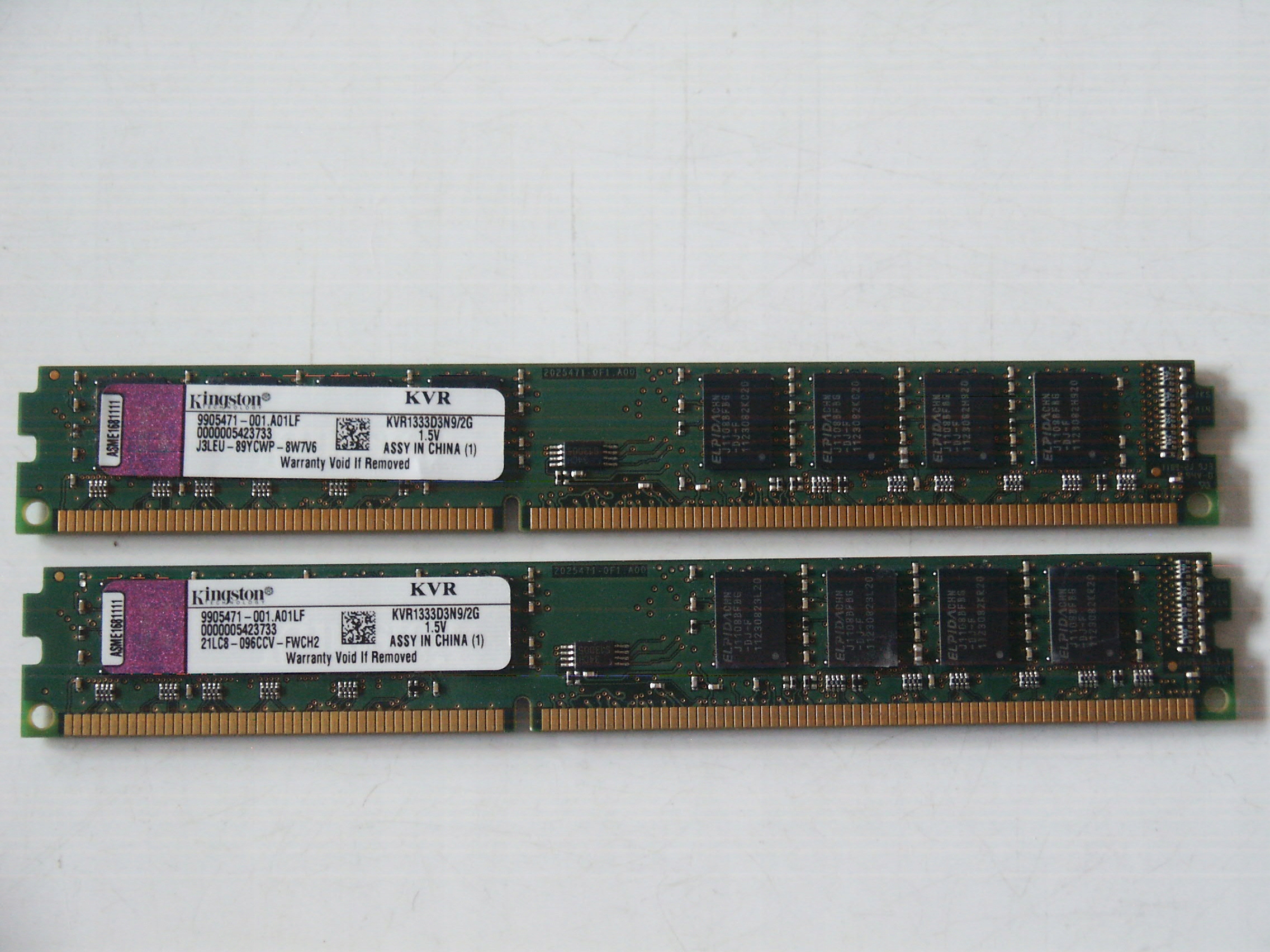 Pamięć RAM DDR3 Kingston 2 GB 1333 jedna kość - obrazek 2