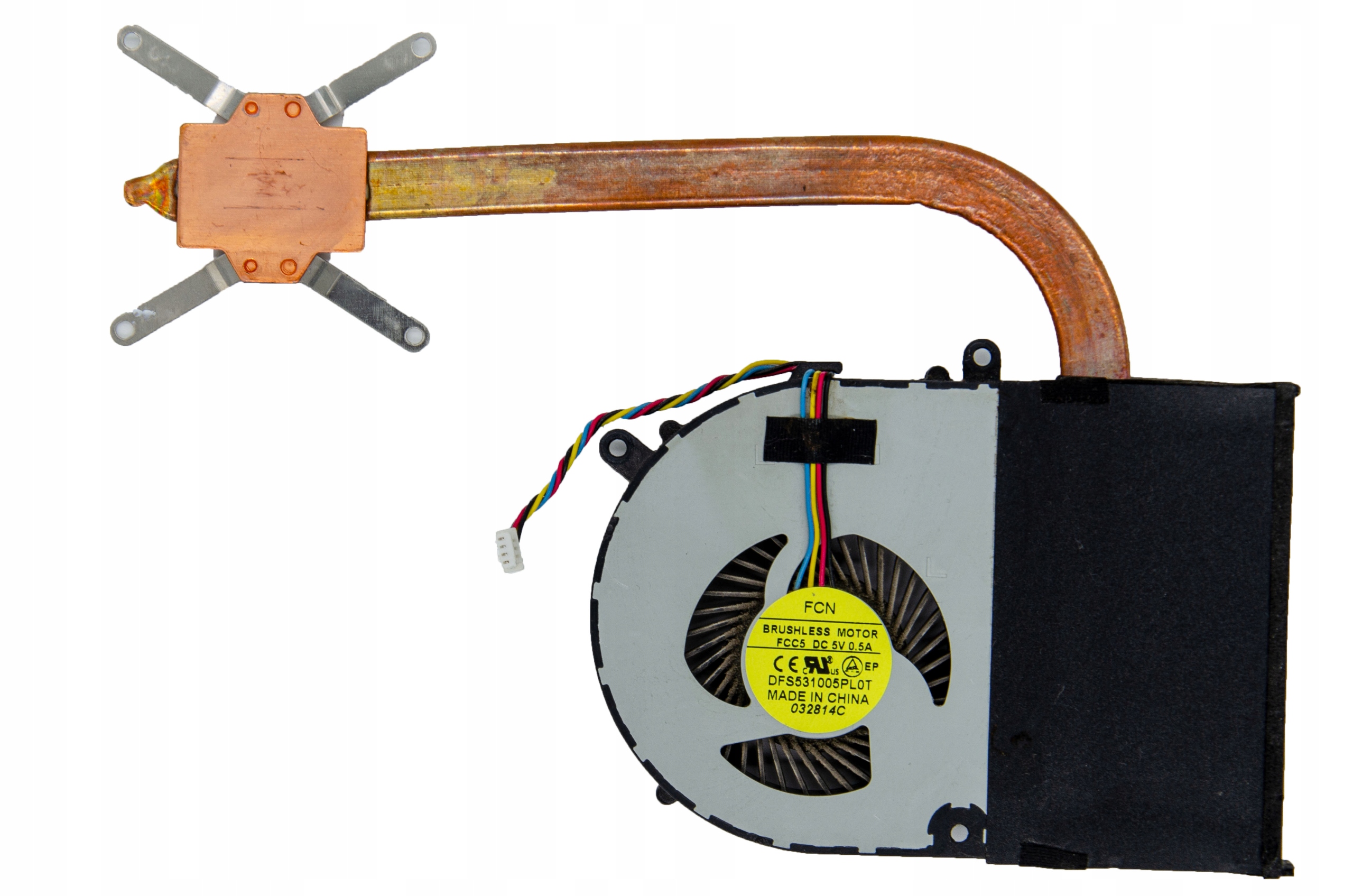 Chłodzenie Wentylator Radiator 13N0-B5A0D02 Lenovo G710 G705 G700 - obrazek 2