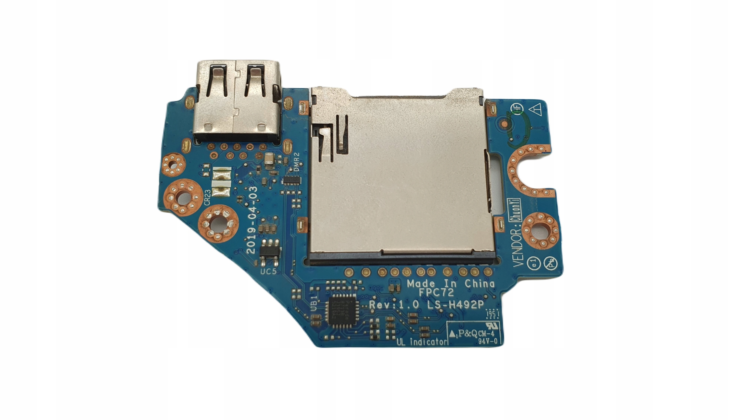 Moduł USB SD HP Omen 17-CB 17