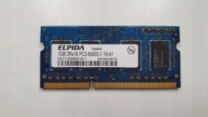Pamięć RAM DDR3 ELPIDA EBJ11UE6BBS0-AE-F 1 GB